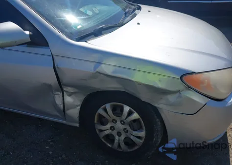 2010 Hyundai Elantra Blue/Gls/Se from USA, damaged, VIN KMHDU4AD4AU898560